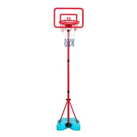 Kids Basketball Hoop Height Adjustable Portable Basketball Court for Kid Outdoor