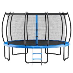 Outdoor Trampoline, 16FT Recreational Trampoline, ASTM Approved Trampolines with Enclosure Net & Thickened Pad, Max 475 lbs Weight Capacity