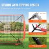 5x5 ft Baseball Softball Practice Net, Portable Baseball Training Net for Hitting Batting Catching Pitching