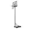 Basketball Hoop, 4-10 ft Adjustable Height Portable Backboard System, 44 inch Basketball Hoop & Goal, Kids & Adults Basketball Set with Wheels, Stand