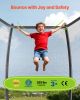 Outdoor Trampoline, 16FT Recreational Trampoline, ASTM Approved Trampolines with Enclosure Net & Thickened Pad, Max 475 lbs Weight Capacity