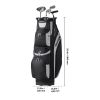Golf Cart Bag with 14 Way Organizer Divider Top, 36' 13 Pockets Premium Cart Bag